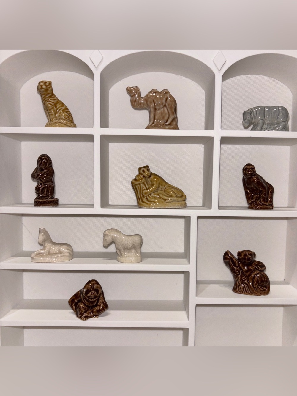 Vintage Wade Whimsies Porcelain Animal Miniatures Lot 10 Figurines